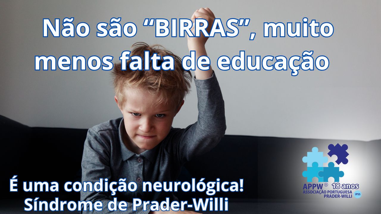 Não são birras, é uma condição neurológica | Síndrome de Prader-Willi