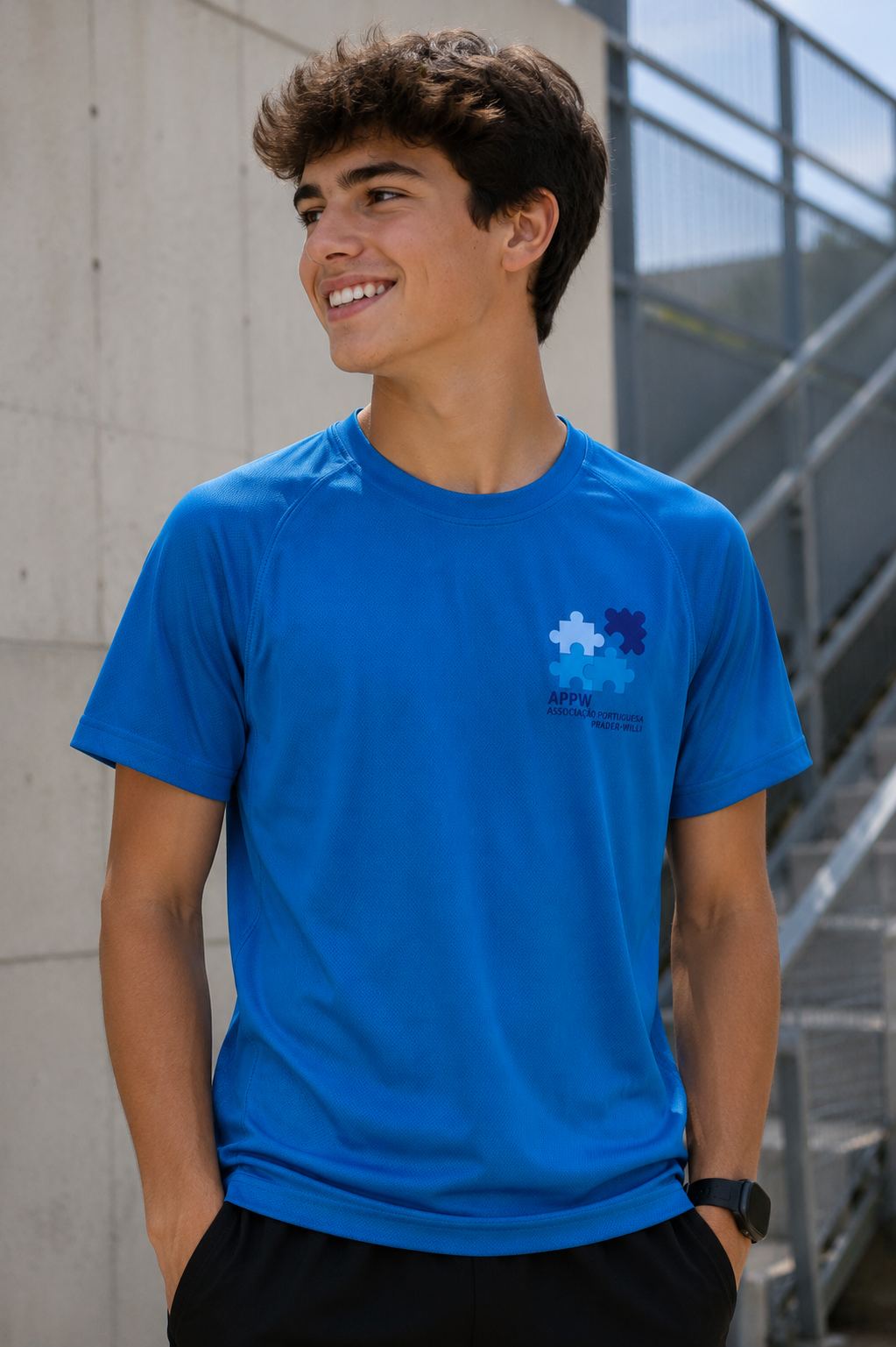 T-shirt APPW — Azul (Desportiva)