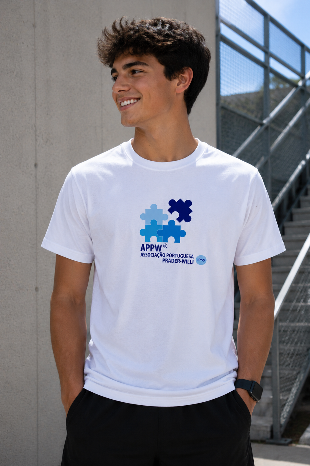 T-shirt APPW — Branca (Algodão)